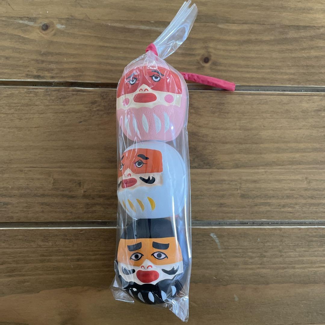 Amazon.co.jp: ＆中川政七商店 にわか明太だるまみくじ 3個セット